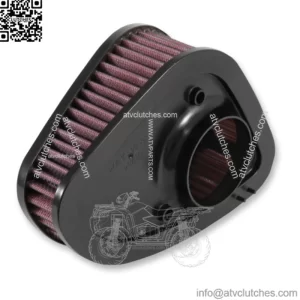 High Flow Air Filter Cotton Washable Reusable Harley Touring 17+ OE 29400212 (For: Harley-Davidson)