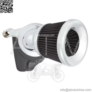 Arlen Ness Velocity 65?? Air Cleaner Filter Kit Chrome Harley XL Sportster 91+ (For: Harley-Davidson)