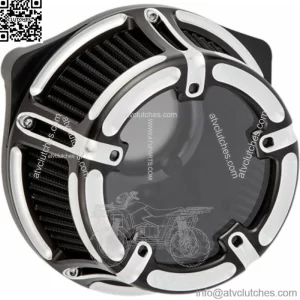 Arlen Ness Black Contrast Stage 1 Method Air Cleaner kit Filter Kit 08-17 Harley (For: Harley-Davidson)