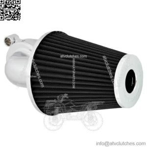 Arlen Ness Monster Sucker Air Cleaner Filter Kit Chrome Harley XL Sportster 91+ (For: Harley-Davidson)