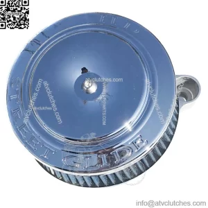 Raw Sucker High Flow Air Cleaner Intake Filter Chrome STREET GLIDE Cover Harley (For: Harley-Davidson)