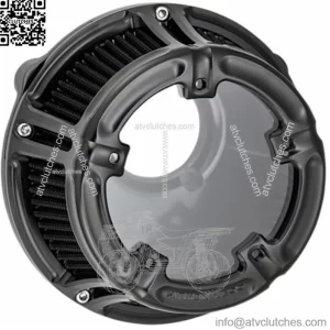 Ness Black Stage 1 Big Sucker Method Clear Air Cleaner Filter Kit 2008-17 Harley (For: Harley-Davidson)