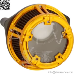 Arlen Ness Gold Method Air Cleaner Filter Big Sucker Harley Touring Softail M8 (For: Harley-Davidson)