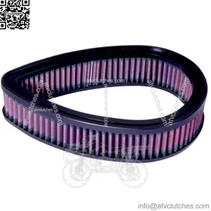 Tear Drop Flux Torch Air Filter Cotton Washable Reusable Harley Street Metal (For: Harley-Davidson)