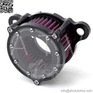 Black Billet Air Cleaner Kit Intake Filter Harley Sportster XL Stage 1 High Flow (For: Harley-Davidson)