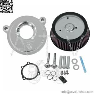 Arlen Ness Big Sucker Air Cleaner Stage 1 Filter Intake Harley Big Twin Chrome (For: Harley-Davidson)