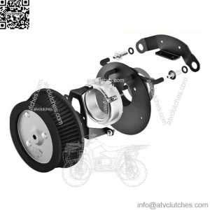 Vance & Hines VO2 Naked Air Cleaner Intake Stage 1 Kit Harley Touring Softail (For: Harley-Davidson)