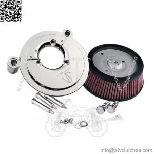 New Arlen Ness Chrome Big Sucker Air Cleaner Filter Kit Harley 2008-2013 Touring (For: Harley-Davidson)
