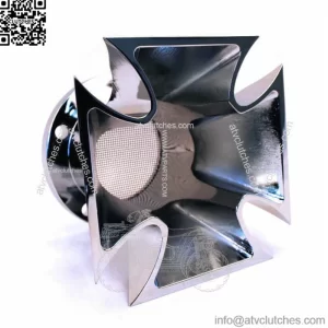 Maltese Cross Velocity Stack Intake Air Cleaner Harley Sportster Dyna Softail (For: Harley-Davidson)