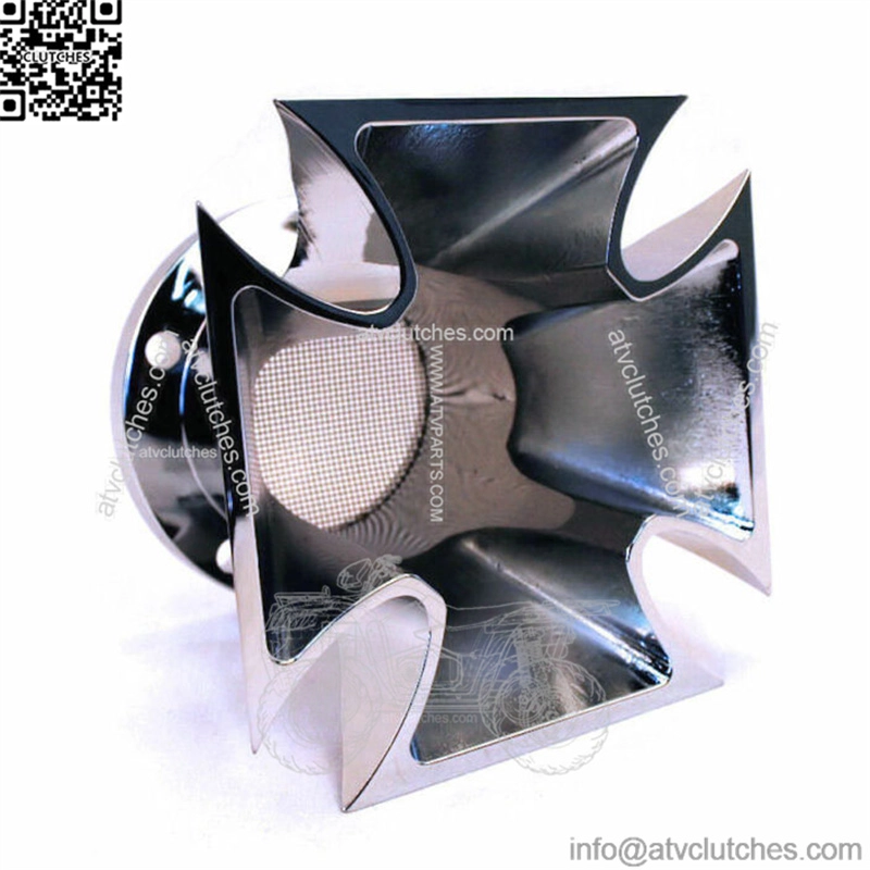 Maltese Cross Velocity Stack Intake Air Cleaner Harley Sportster Dyna Softail (For: Harley-Davidson)