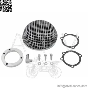 Mesh Retro Bobber Cafe Racer Chopper Chrome Air Cleaner Filter Harley Sportster (For: Harley-Davidson)