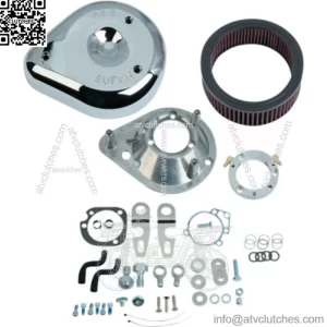 Chrome Tear Drop Air Cleaner Filter Cover Intake Harley 07-20 Sportster XL (For: Harley-Davidson)