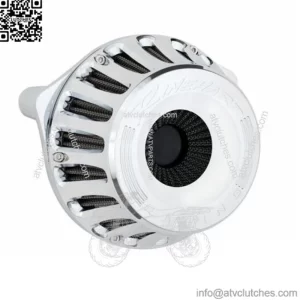 Rinehart Chrome Moto Filter Inverted Air Cleaner 17+ Harley Touring & Softail M8 (For: Harley-Davidson)
