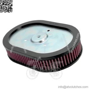 K&N High Flow Oval Air Filter Cotton Washable Reusable Harley 09-17 CVO Touring (For: Harley-Davidson)