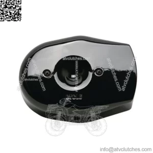 Cycle Black Stealth Tribute Two Throat Air Cleaner Filter Cover Kit Harley (For: Harley-Davidson)