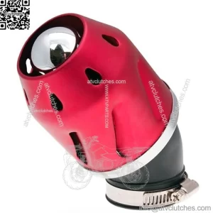 Peugeot Speedfight Vivacity Trekker 100  Grenade Sports Air Filter Red Angled...