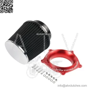 For Yamaha YFZ450 Air Filter Intake With Holder Adapter Kit  2004-2009 2012 2013