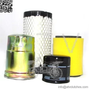 Kawasaki DIESEL 2510, 3010, 4010 Mule Complete Filter Kit (Oil, Air & Fuel)