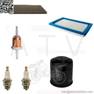 Fits John Deere Models X300 X304 X300R Engine Tune Up Maintenance Filter Kit