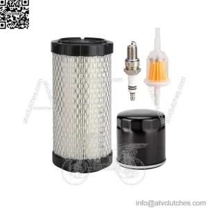 Golf Cart Tune Up Kit for EZGO TXT RXV Gas W/ Kawasaki Engines,Filter Spark Plug
