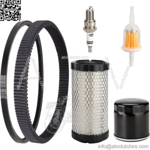 Golf Cart Tune Up Kit Drive Starter Belts for EZGO TXT RXV 08-11 Kawasaki Motor