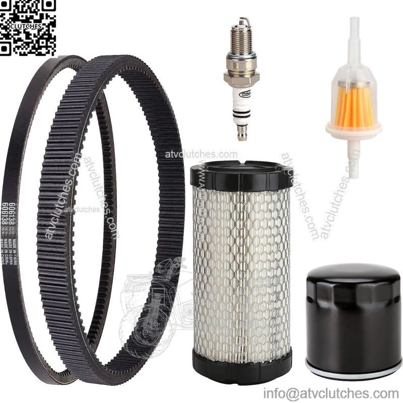 Golf Cart Tune Up Kit Drive Starter Belts for EZGO TXT RXV 08-11 Kawasaki Motor