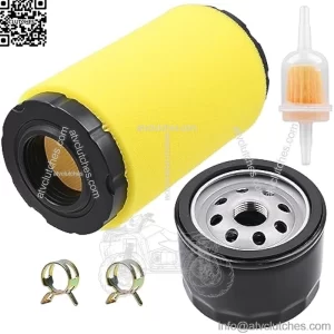 793569 Air Filter 492932S Oil Filter Tune Up Kit for Husqvarna YTH18542 YTH22V46 Z254 YTH2348 Z246 YTA18542 YTA22V46 YTA24V48 YTH24V54 Mower w/ 17.5hp 19.5hp 20hp 21hp B&S Engine
