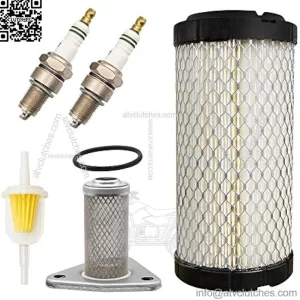 Golf Cart Tune Up Kit with Oil Filter Spark Plug For EZGO TXT/ST 350 Gas 1996-Up