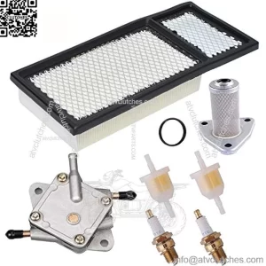 72368G01 Air Filter Golf Cart Tune Up Kit for Compatible with EZGO Medalist TXT 1991- 2008 295/350cc 4 Cycle Robins Motor 295cc 350cc with 72084-G01 Fuel Filter 72021-G01 Fuel Pump Spark Plug Kit