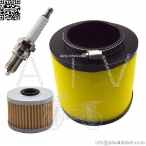 Air Oil Filter Spark Plug Tune Up Kit For Honda Rancher 350 Foreman 400 450 (For: Honda FourTrax Foreman 400)