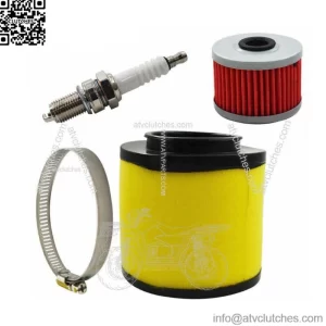Air Oil Filter Spark Plug Tune Up Kits For Honda FourTrax 300 TRX300 1988-2000 (For: Honda)