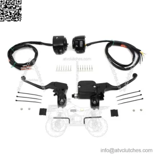 V-Twin Mfg. Handlebar Control Kit With Switches For Harley