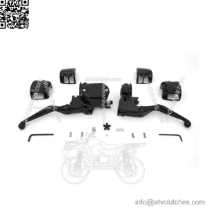 V-Twin Mfg. Handlebar Control Kit For Harley