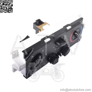 Temperature Heater/AC Dash Control Panel For 04-12 Chevrolet Colorado GMC Canyon