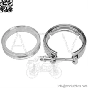 S369 SX SX-E S200 S300 Turbo stainless steel flange clamp set 4 inches