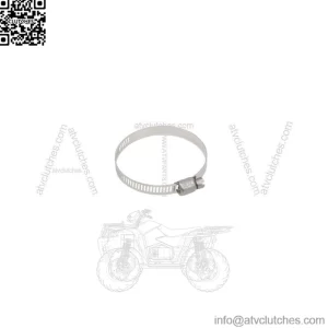 Drag Specialties Stainless Steel Hose Clamps