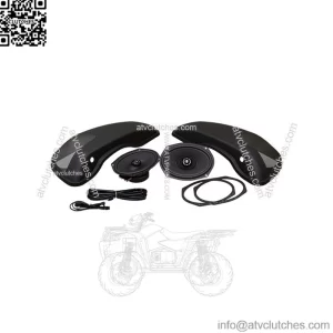 Hogtunes Saddlebag Speaker Lid Kit With XL Speakers For Harley Touring