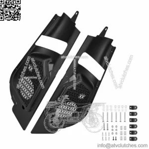 Door Speaker Pod Pods Bracket Stereo Mount Kit for Can Am Maverick X3 2017-2023