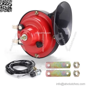 Golf Cart Horn Kit for 12 Volt Yamaha ,EZGO, Club Car or UTV, ATV, Boat
