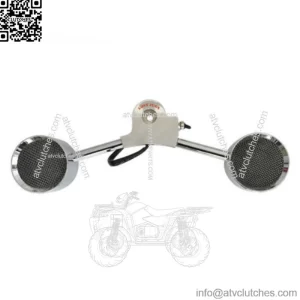 Love Jugs Mighty-Mite Engine Horn Mounted Cooling Fan Chrome Harley Custom MMC (For: Harley-Davidson)