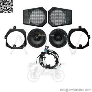 2018-2023 Polaris Ranger XP 1000 Crew OEM Rear Roof Sound System Kit 2882876