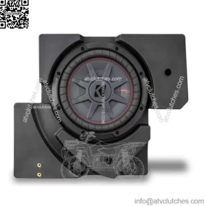 Underseat Driver Side 10" Kicker Subwoofer For Can-Am Maverick X3 2017-22