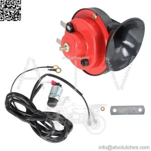 New 12 Volt Golf Cart Electric Horn Kit for EZGO, Club Car, Yamaha Universal