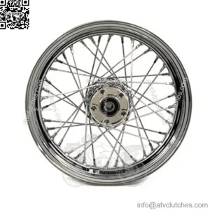 V-Twin Mfg. 16" Rear Spoke Wheel Assembly For Harley