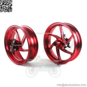 Red Front Rear Wheel Rim For Honda New Forza 350 / Adv 2018 - 2023 2020