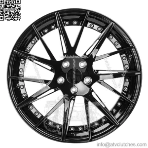Custom 2 Piece Forged Alloy Car Wheel For Lexus RX / Lexus LS500