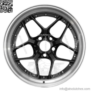 Custom 2 Piece Forged Alloy Car Wheel For Porsche 718 Boxster Cayman