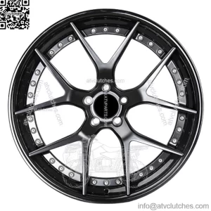 Custom 2 Piece Forged Alloy Car Wheel For Benz AMG GT / AMG GLC 43