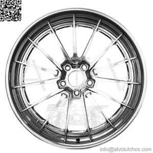 Custom 2 Piece Forged Alloy Car Wheel For Alfa Romeo