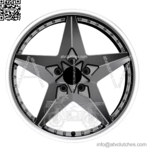Custom 1 Piece Forged Alloy Car Wheel For Audi A4 A5 A7 A8 Q5